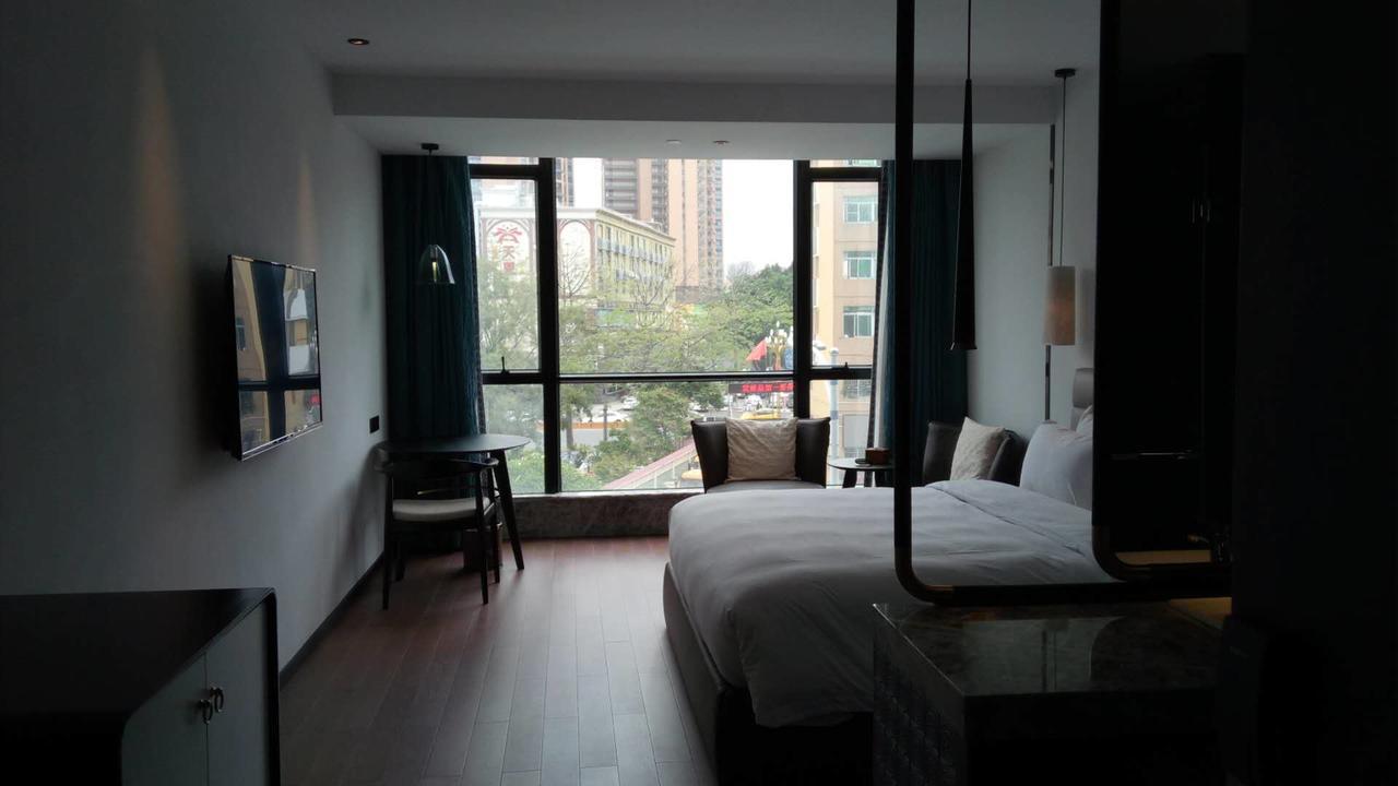 柏高酒店-深圳公明广场地铁站店 Shenzhen Exterior foto